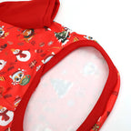 New Arrival Christmas Pet Hoodie, Festive Holiday Dog and Cat Clothing, Warm Winter Hooded