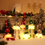 Glowing Christmas Gnomes Navidad Natal — cozy festive décor for your home