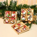 Holiday Wooden Pendants — Christmas Gnomes, Tree Decoration & New Year Gift