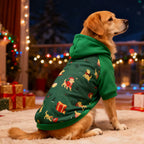 New Arrival Christmas Pet Hoodie, Festive Holiday Dog and Cat Clothing, Warm Winter Hooded