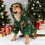 New Arrival Christmas Pet Hoodie, Festive Holiday Dog and Cat Clothing, Warm Winter Hooded