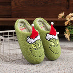 Unisex Monster Plush Slippers – Warm & Cozy Indoor Winter House Shoes