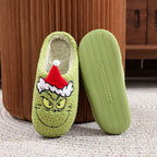 Unisex Monster Plush Slippers – Warm & Cozy Indoor Winter House Shoes