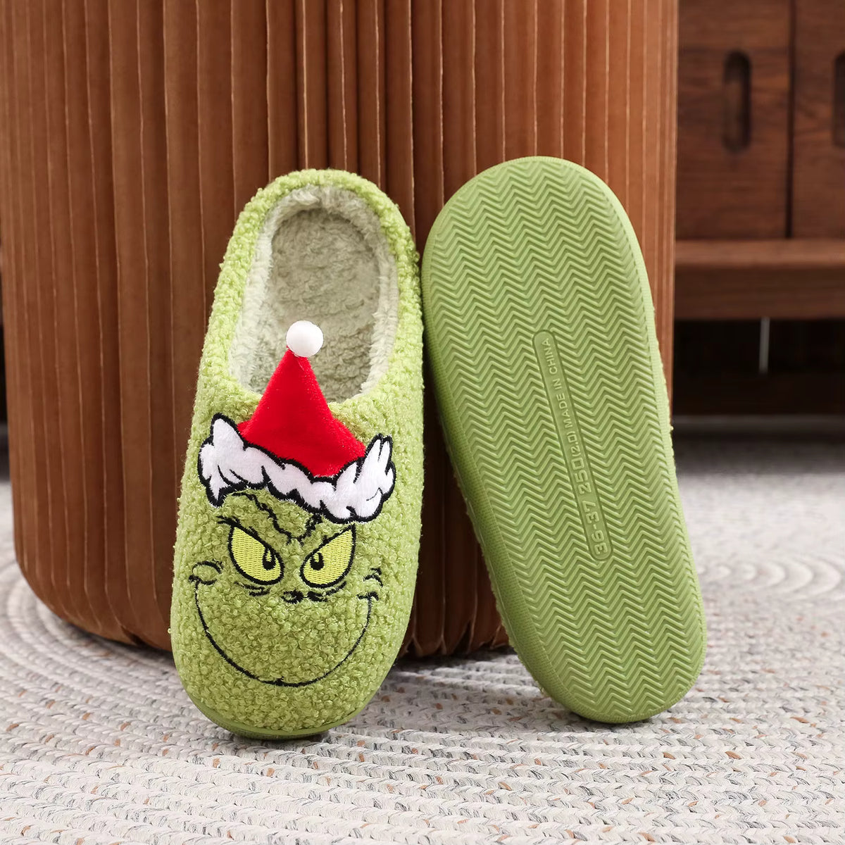 Unisex Monster Plush Slippers – Warm & Cozy Indoor Winter House Shoes