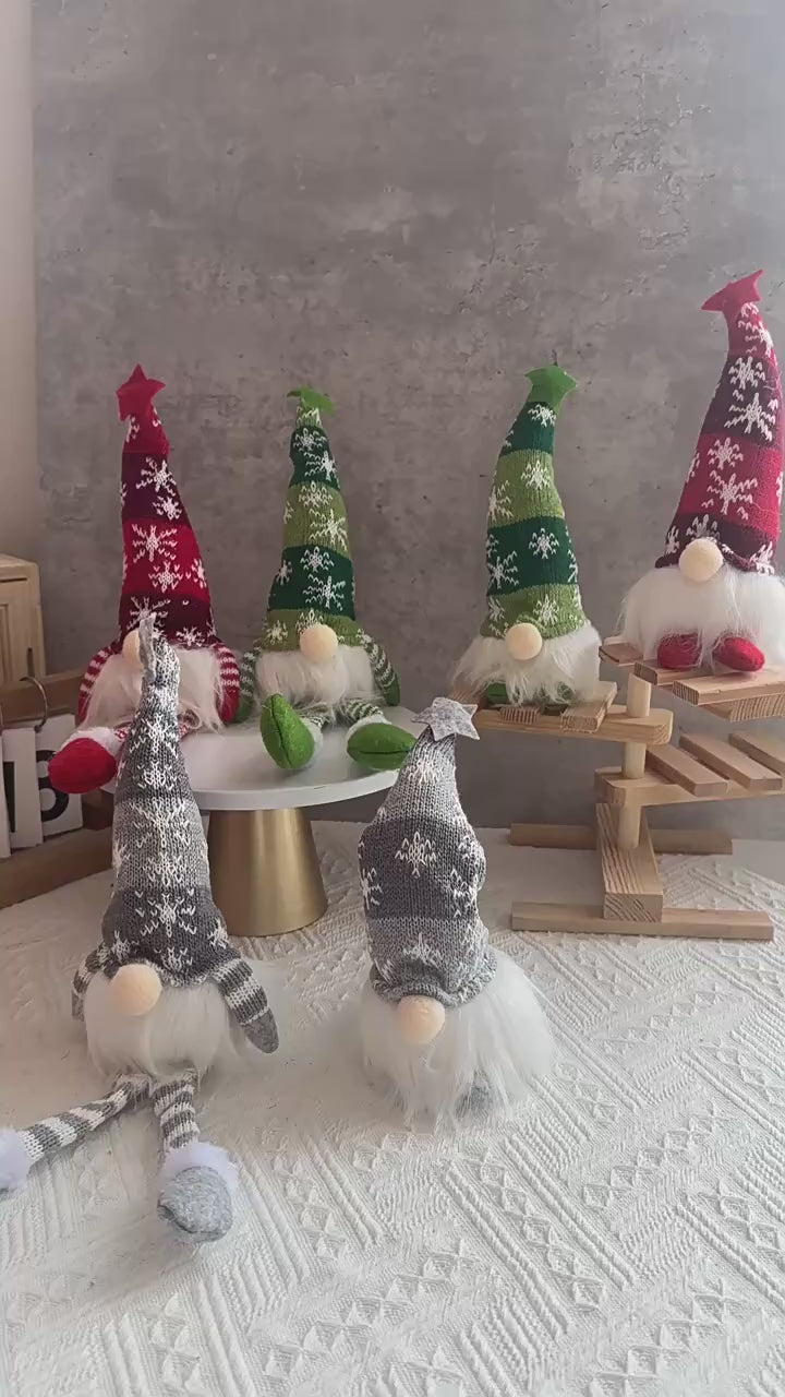 Glowing Christmas Gnomes Navidad Natal — cozy festive décor for your home